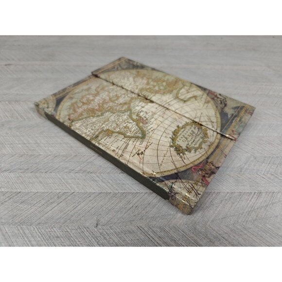 World Map Journal/Diary Magnetic Closure 100 Lined Pages New - Picture 9 of 9